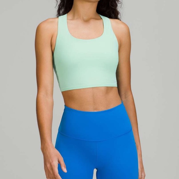 Lululemon Stash it Bra *Medium Support in Wild Mint - Picture 2 of 4